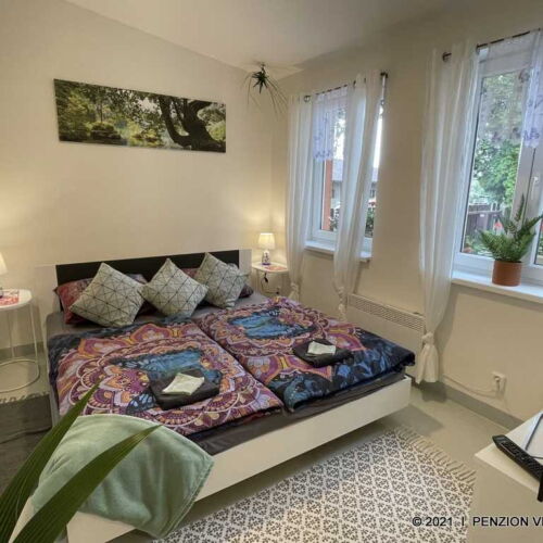 Apartament cu duș cu chicinetă proprie pentru 2 pers. (se poate solicita pat suplimentar)