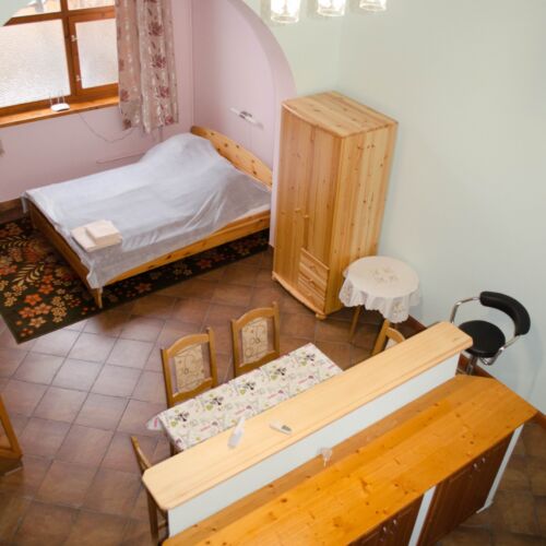 Garden View 1-Room Family Apartment for 4 Persons