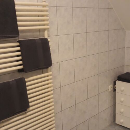 Apartament 5-osobowy na piętrze z widokiem na dziedziniec z 2 pomieszczeniami sypialnianymi