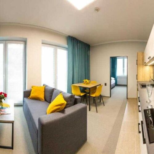Comfort 1-Room Apartment for 3 Persons with Bathtub (extra beds available)