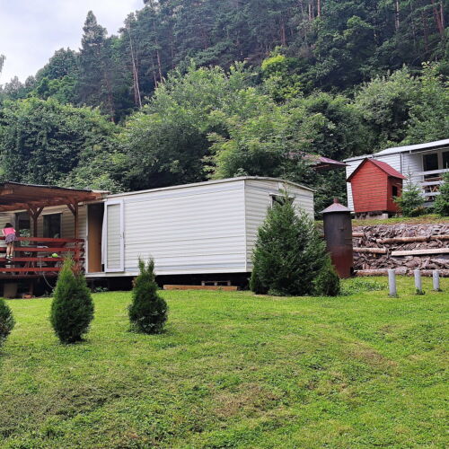 Apartament 6-osobowy Mobilny dom z prysznicem