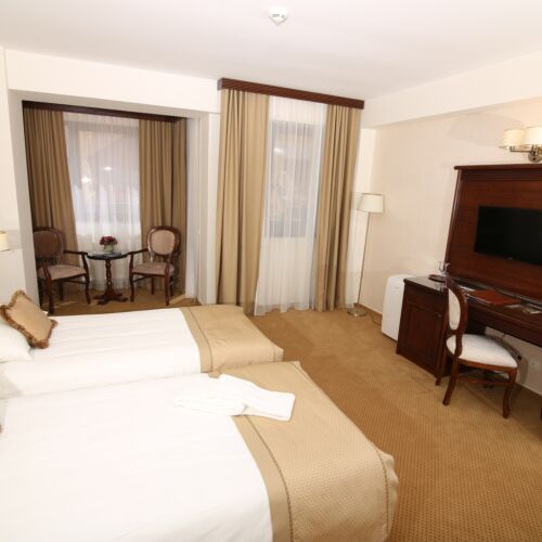 Camera  twin cu balcon