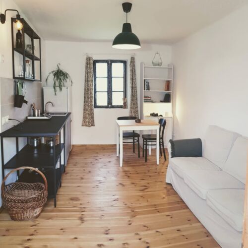 Garden View 2-Room Apartment for 3 Persons with Kitchen