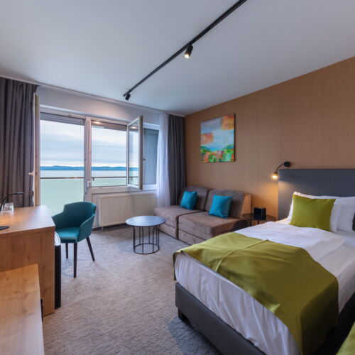 Superior View to the Lake Twin Room (extra beds available)