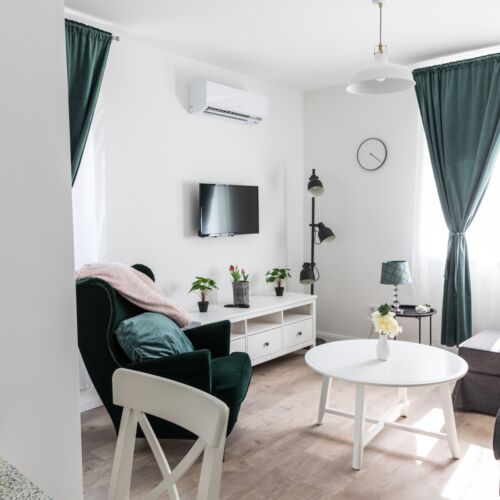 Art 2-Zimmer-Apartment für 3 Personen Parterre