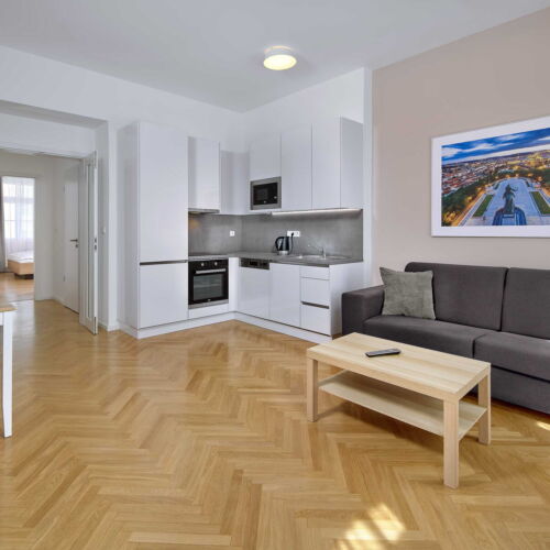 Apartament cu duș cu bucătărie proprie pentru 2 pers. (se poate solicita pat suplimentar)