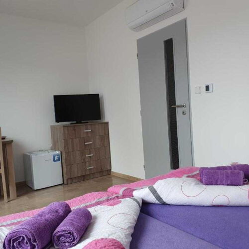 Camera twin cu duș cu aer condiționat