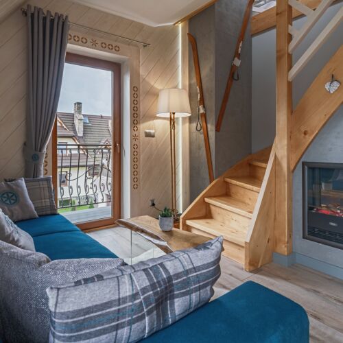 Apartament 5-osobowy z balkonem z 2 pomieszczeniami sypialnianymi