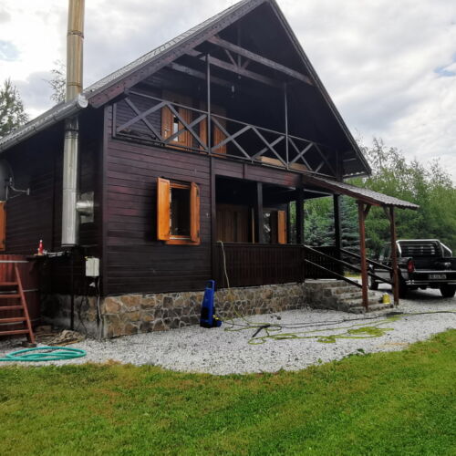 Domek drewniany 10-osobowy Tourist