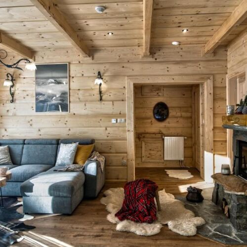 Domek drewniany 7-osobowy Deluxe Vip