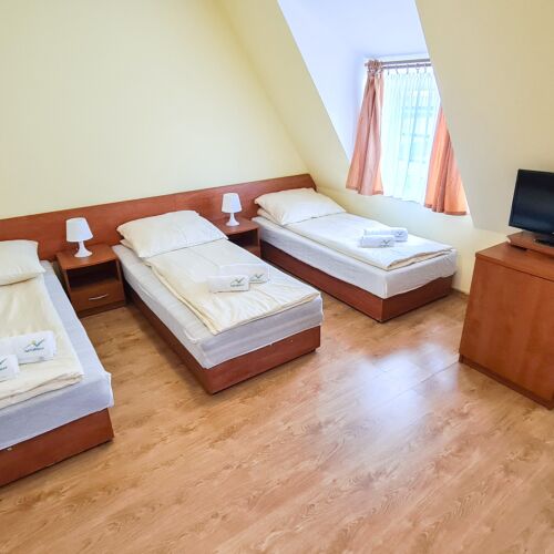 Pokój 3-osobowy z balkonem z łazienką