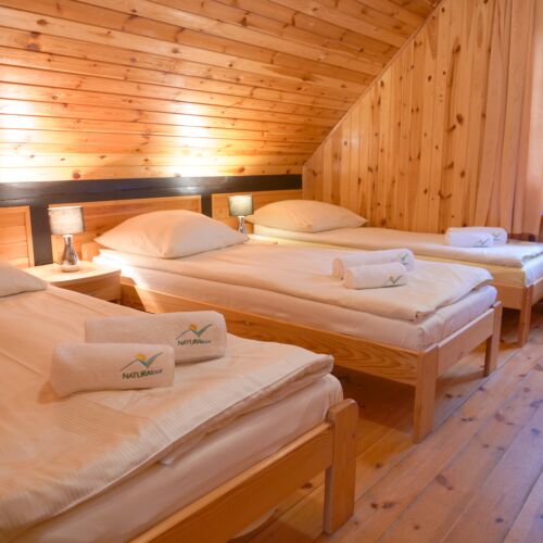 Domek drewniany 4-osobowy Standard z łazienką