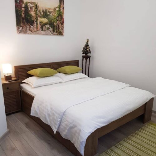 Classic Pokoj s koupelnou s manželskou postelí