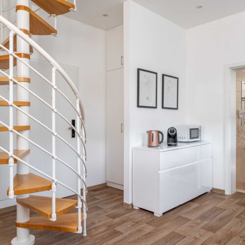 Apartman se sprchou s vlastní kuchyňkou s manželskou postelí s 1 ložnicí