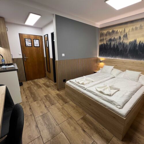 Apartman se sprchou s vlastní kuchyňkou pro 3 os.