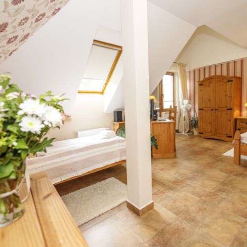 Apartman s balkónem s klimatizací pro 2 os. s 1 ložnicí