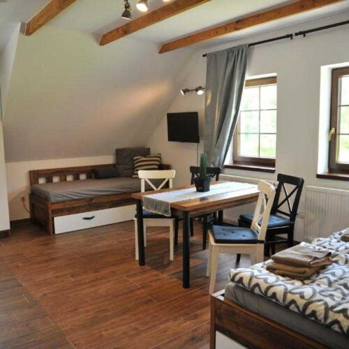 Apartament cu duș cu chicinetă proprie pentru 4 pers.