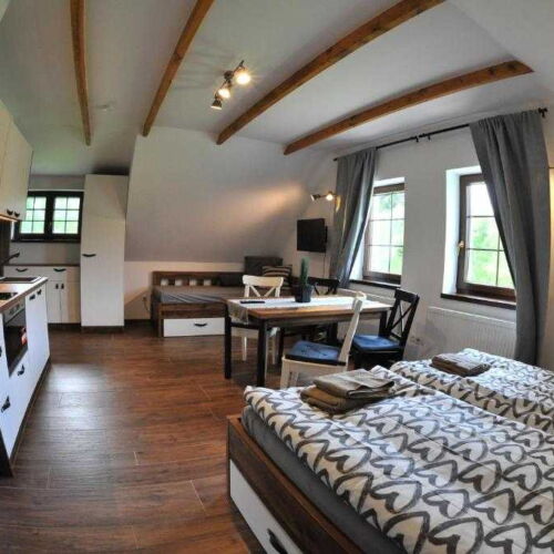 Apartament cu duș cu chicinetă proprie pentru 4 pers.