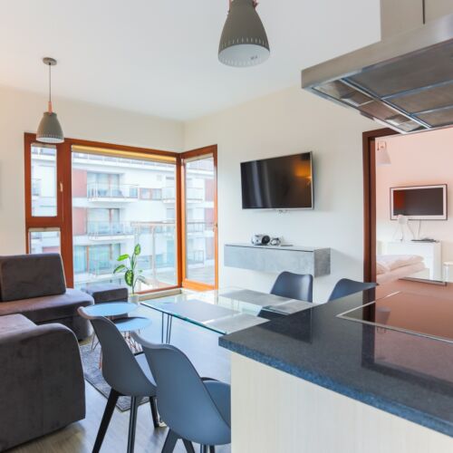 Apartament 4-osobowy z 2 pomieszczeniami sypialnianymi