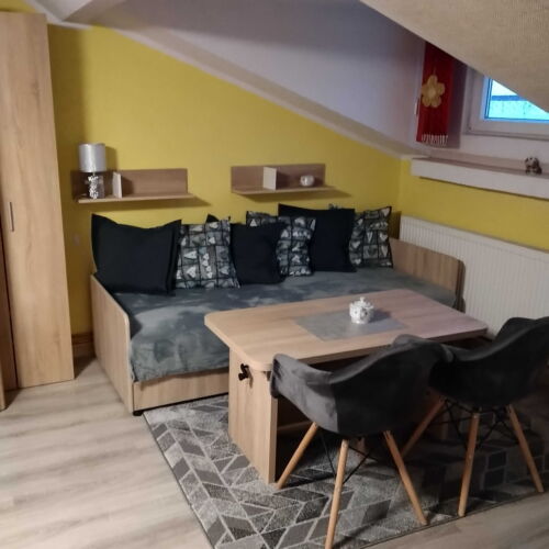 Apartman s klimatizací s vlastní kuchyňkou pro 5 os. s 1 ložnicí