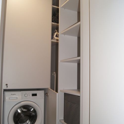 Apartament 4-osobowy na piętrze z balkonem z 1 pomieszczeniem sypialnianym