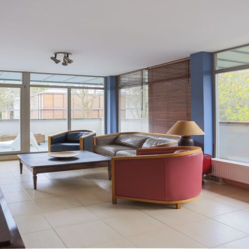 Apartament 4-osobowy na piętrze z balkonem z 2 pomieszczeniami sypialnianymi