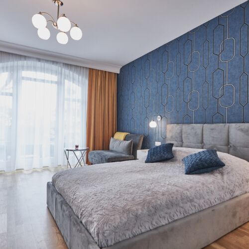 Apartament 2-osobowy na parterze z tarasem z 1 pomieszczeniem sypialnianym