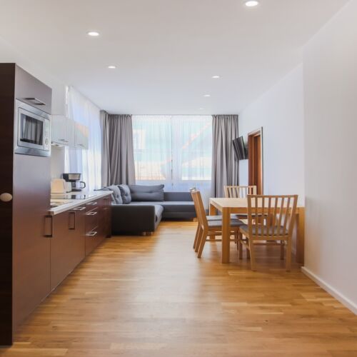 Apartament 6-osobowy na piętrze z 3 pomieszczeniami sypialnianymi