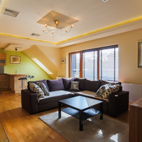 Apartament 2-osobowy na piętrze z balkonem z 1 pomieszczeniem sypialnianym