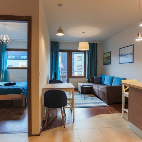 Apartament 4-osobowy z 2 pomieszczeniami sypialnianymi