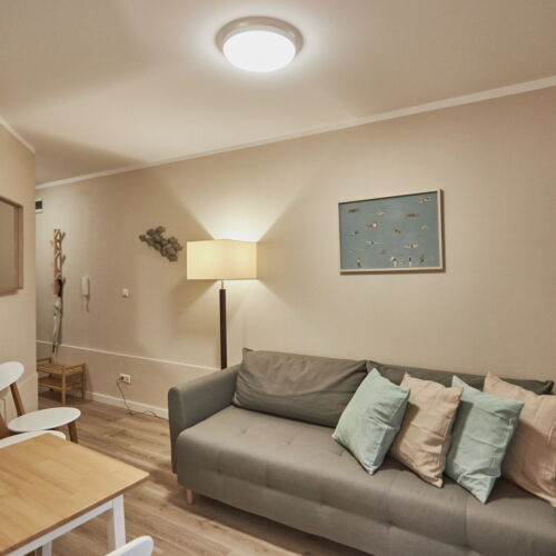 Apartament 2-osobowy na parterze z tarasem z 1 pomieszczeniem sypialnianym