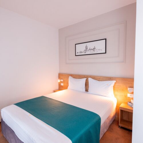 Pokój 2-osobowy Queen z widokiem na miasto