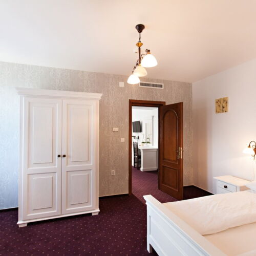 Apartament family la mansardă cu 1 camera pentru 4 pers.