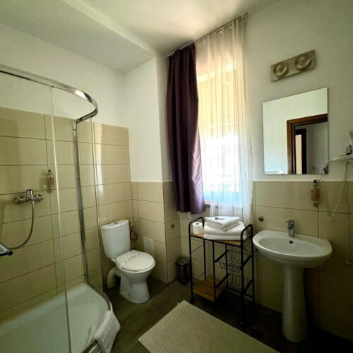 Camera dubla la etaj cu balcon