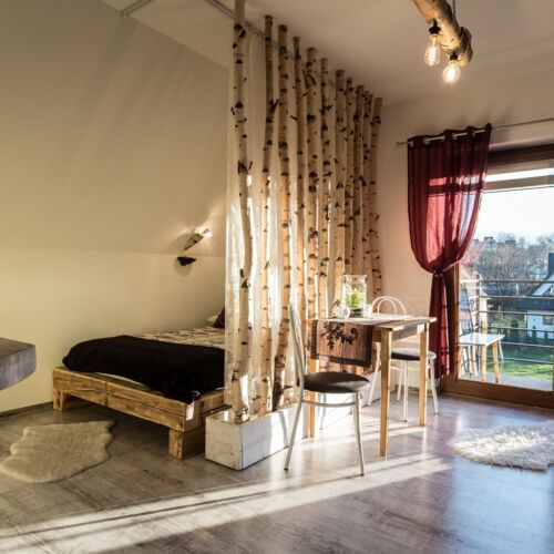 Apartament 4-osobowy Deluxe z widokiem na góry z 2 pomieszczeniami sypialnianymi