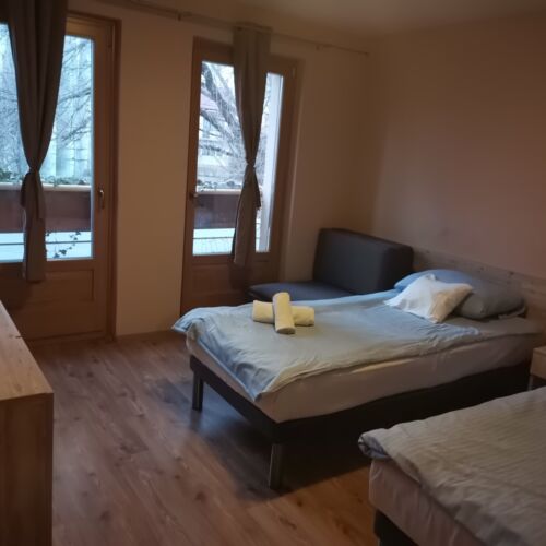 2-Room Family Apartment for 4 Persons (extra bed available)