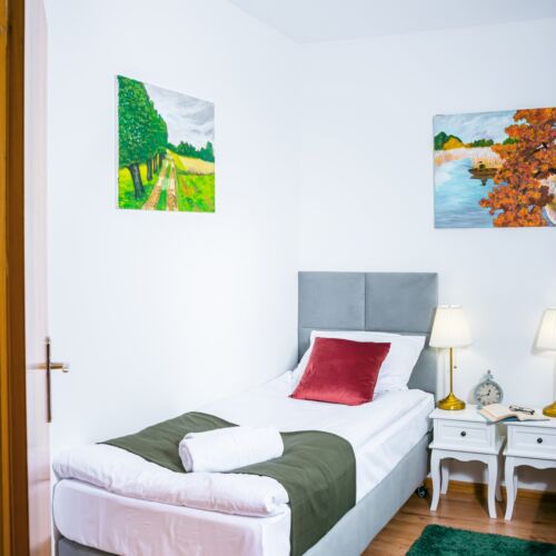 Apartament confort art cu 2 camere pentru 4 pers.