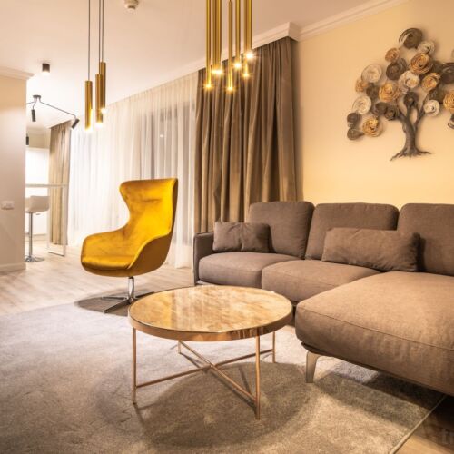 Apartament penthouse cu 1 camera pentru 2 pers.