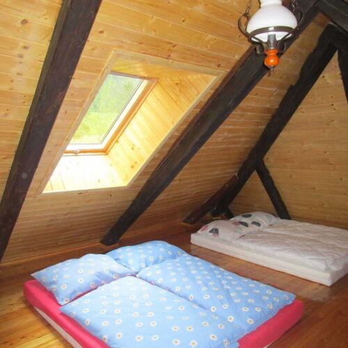 Apartman se sprchou se společnou kuchyňkou pro 3 os. s 1 ložnicí