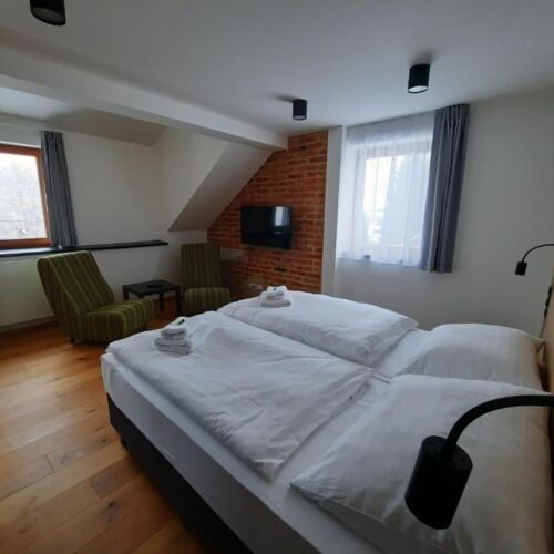 Deluxe Apartman se sprchou pro 2 os. s 1 ložnicí