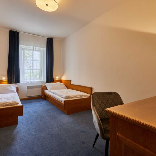 Pokoj s koupelnou  pro 2 os. (s možností přistýlky)