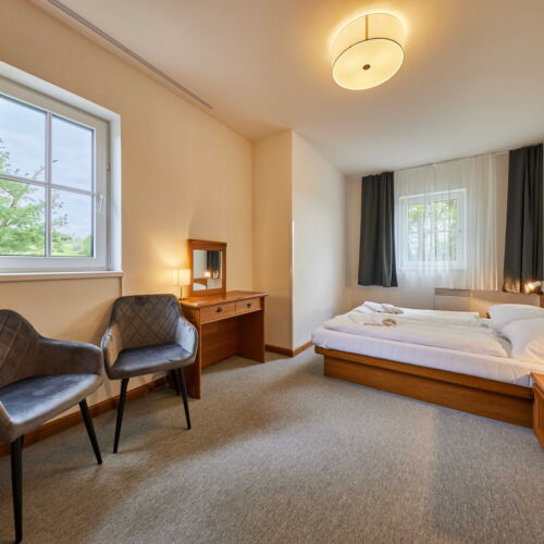 Standard  Apartman s manželskou postelí s 1 ložnicí (s možností přistýlky)