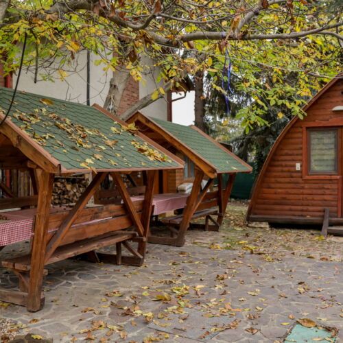 Apartament 3-osobowy na parterze z widokiem na ogród z 1 pomieszczeniem sypialnianym