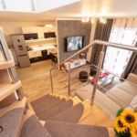 Lux 2-Zimmer-Apartment für 6 Personen mit Balkon