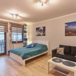Apartament 4-osobowy na piętrze z balkonem z 1 pomieszczeniem sypialnianym