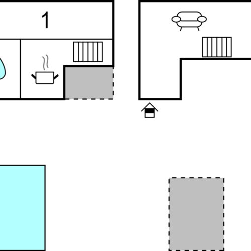 Domek letniskowy 4-osobowy 
