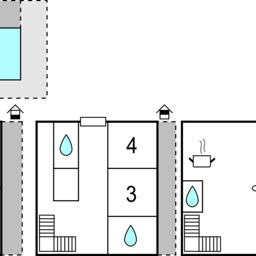 Casă de vară pentru 8 pers. (se inchirieaza doar integral)