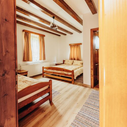 Camera tripla cu baie cu duș