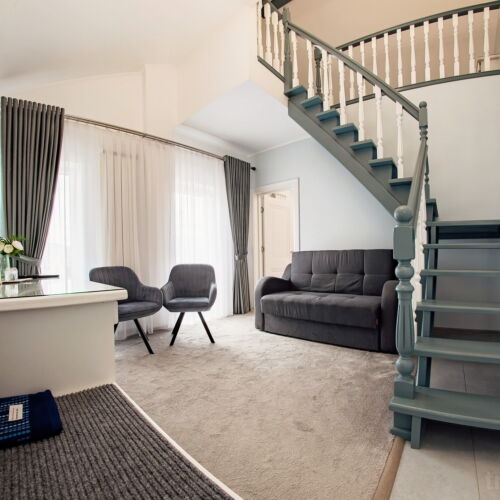 Apartament cu balcon cu 1 camera pentru 4 pers.