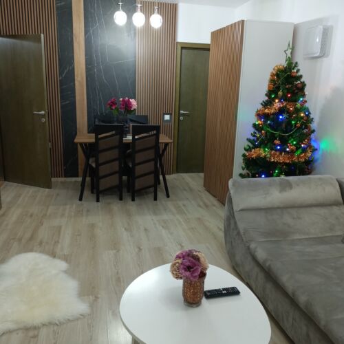 Apartament 4-osobowy Premia z balkonem z 1 pomieszczeniem sypialnianym